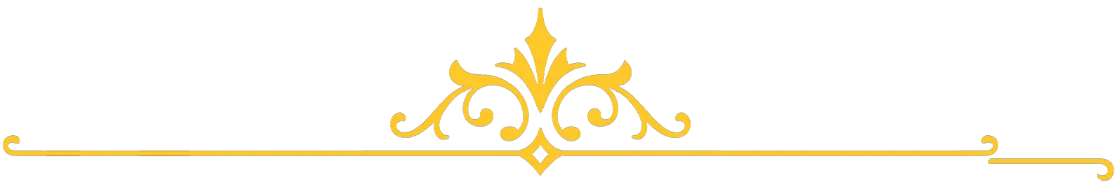 Decorative gold flourish