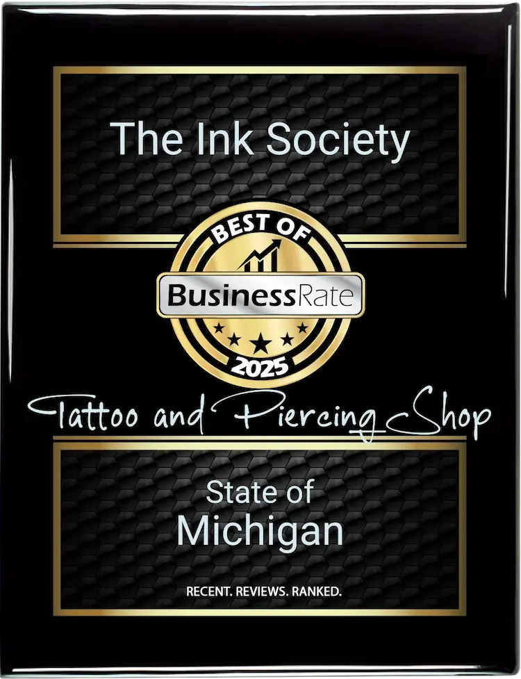 Best of Business Rate 2025 - Tattoo and Piercing Shop State of Michigan