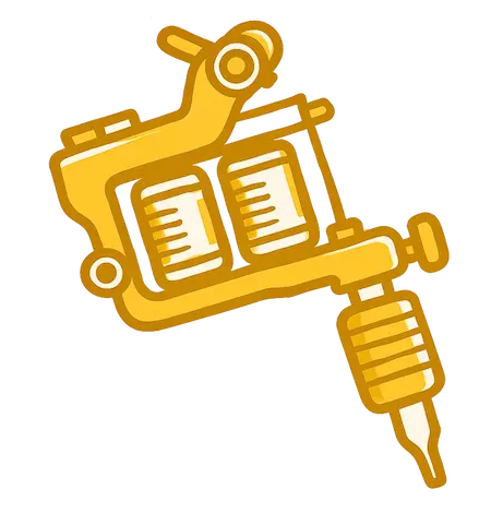 Icon of a tattoo gun