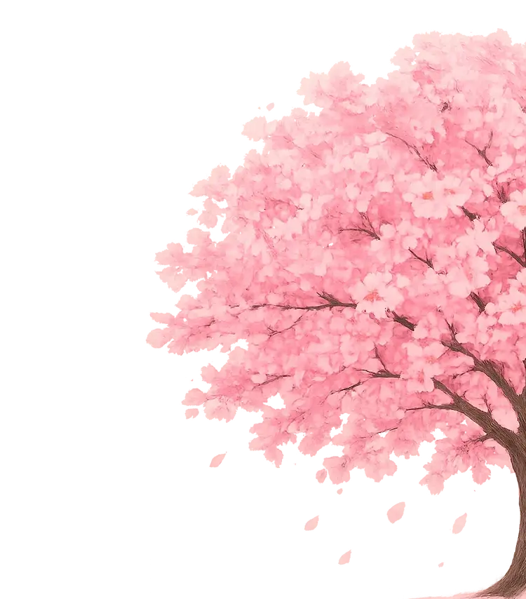 Cherry Blossom Tree Tattoo Sylized